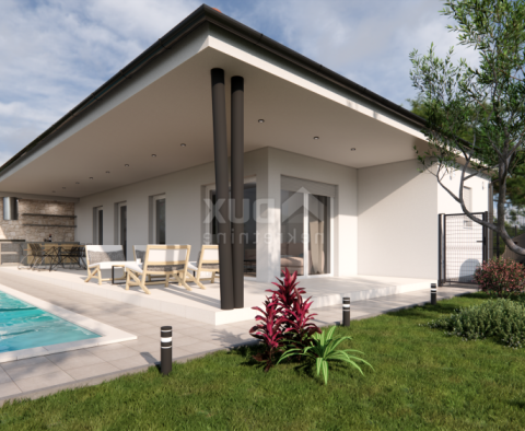 New villa with swimming pool in Žminj within greenery - pic 9