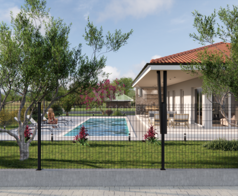 New villa with swimming pool in Žminj within greenery - pic 15