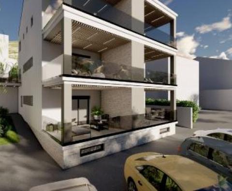 New complex of apartments in Seget near Trogir 