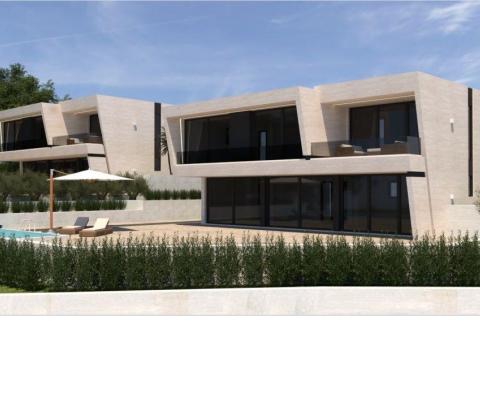 Modern villa with swimming pool under construction in Crikvenica region, Bribir - pic 2