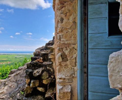 Maison design en pierre avec une vue spectaculaire sur la mer dans la région de Buje - pic 20