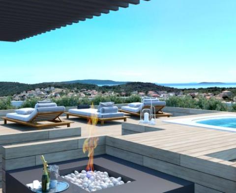 Exkluzivní apartmán se zahradou a bazénem na Čiovo, oblast Trogir - pic 5