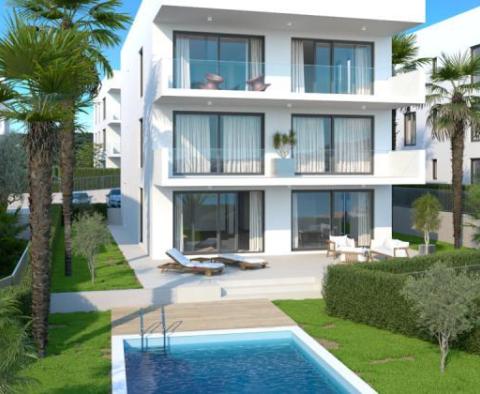 New luxury complex of apartments on Ciovo, Trogir area 