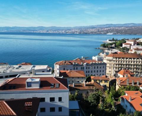 Outstanding stylish apartment in an exclusive location in Opatija, only 200 meters from the sea 