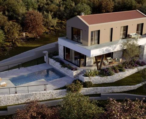 New modern villa in Dobrinj, Krk island 