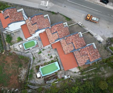 Пять рядных домов площадью 590 м2 с видом на море и 2 бассейнами в Ичичи - фото 11