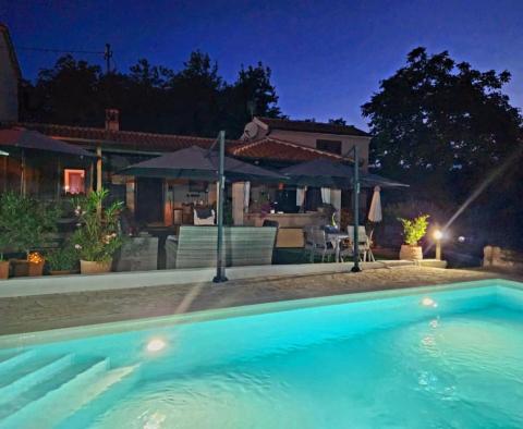 Villa with 2 residential units, swimming pool and large garden in Rabac area - pic 36