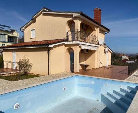 Villa with pool in Šmrika, Kraljevica, near Rijeka, with impressive sea view 