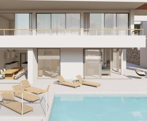 Schöne neue moderne Villa in der Gegend von Trogir, 100 Meter vom Meer entfernt - foto 16