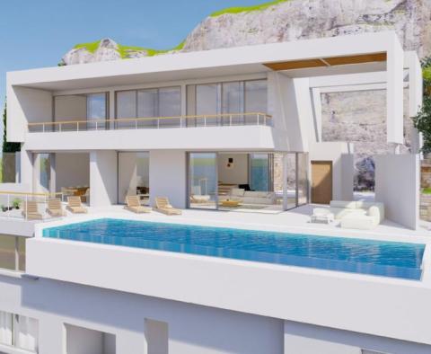 Belle nouvelle villa moderne dans la région de Trogir, à 100 mètres de la mer - pic 27