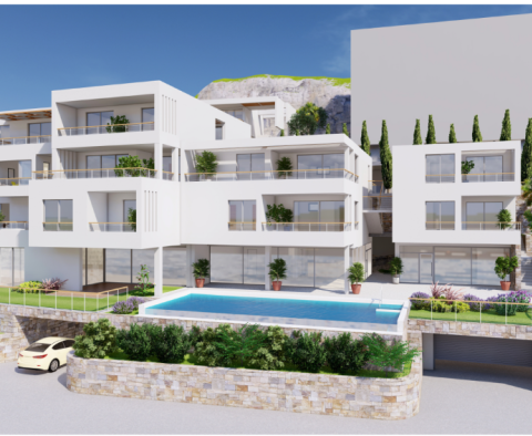 Neues Luxus-Penthouse in Seget Donji mit herrlichem Blick auf das offene Meer, nur 100 m vom Meer entfernt - foto 4