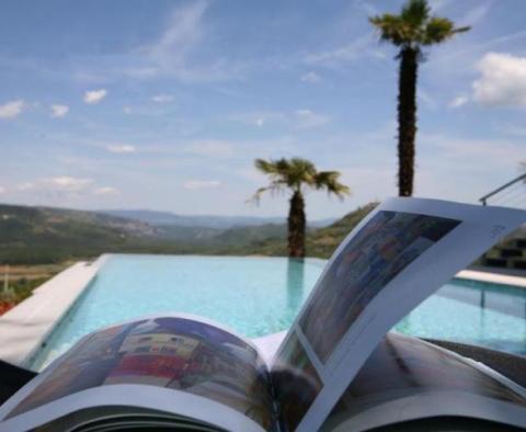 An extraordinary design villa with a swimming pool in an exceptional location in Motovun area - pic 70