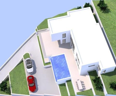 Land in Veprinac, Opatija 1 km from the sea, with sea views - pic 5