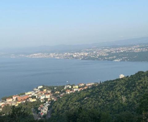 Land in Veprinac, Opatija 1 km from the sea, with sea views - pic 6