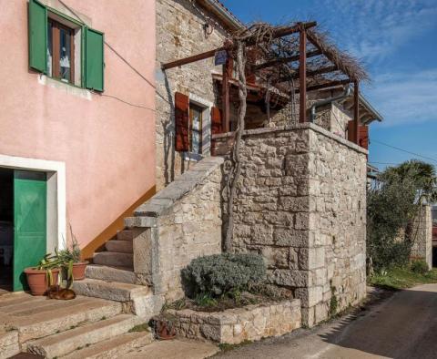 Каменный дом в очаровательном истрийском стиле в районе Лабин, Пикан - фото 12