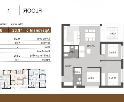 Appartement à Nin dans un nouveau complexe de standing, 3 chambres - pic 13