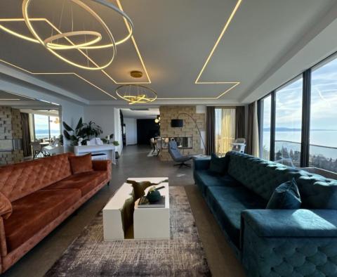 Penthouse unique sur deux étages dans un nouveau bâtiment luxueux à Opatija - pic 15