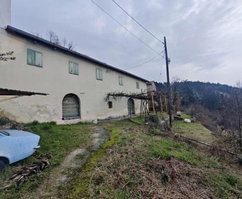 Gorgeous estate in Opatija, Poljane, with 2 outbuildings, 5500 m2 of land, panoramic view! 