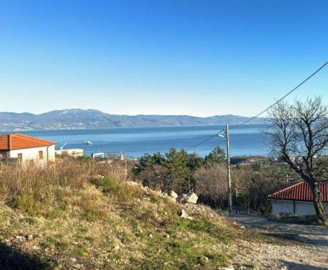 Wunderschönes im Bau befindliches Haus mit herrlichem Meerblick in Kostrena in der Nähe von Rijeka 