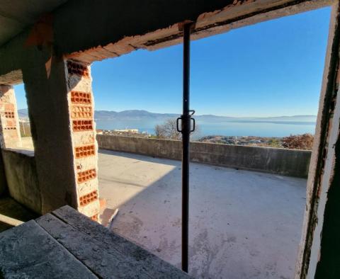 Wunderschönes im Bau befindliches Haus mit herrlichem Meerblick in Kostrena in der Nähe von Rijeka - foto 9
