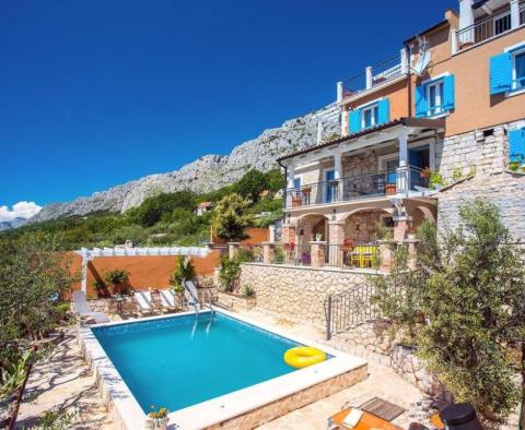 Fantastic property with panoramic sea views on Omis riviera, 500 meters from the sea - pic 2