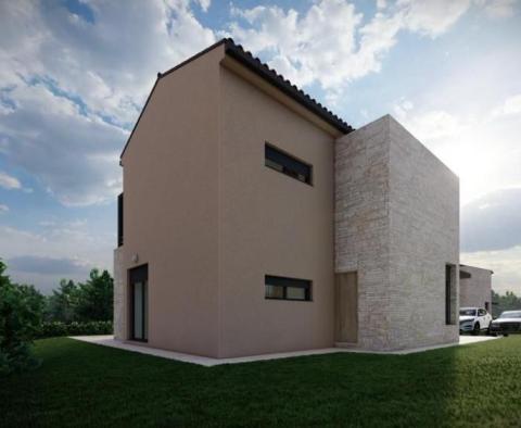Maison individuelle moderne avec piscine à Baderna en construction - pic 6