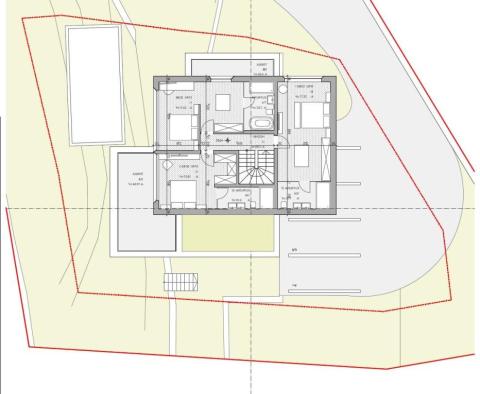 Velkolepá nová vila ve výstavbě v centru Opatije - pic 3