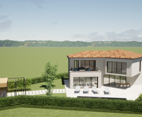 Modern villa under construction in Porec area, traditional design - pic 9