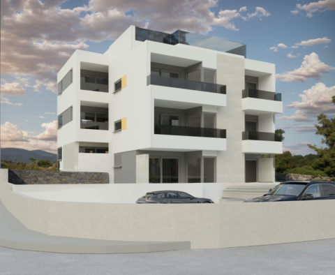New apartments in Novalja, 60 meters from the sea 