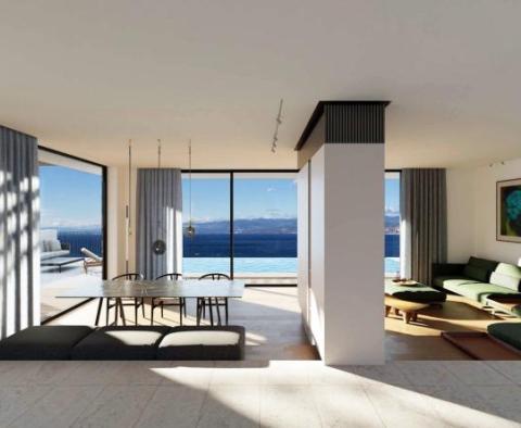 Wunderschöne neu gebaute moderne Villa in Opatija, nur 200 Meter vom Meer entfernt - foto 7