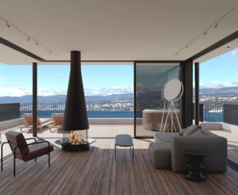Magnificent new built modern villa in Opatija, mere 200 meters from the sea - pic 8