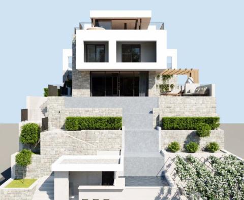 Wunderschöne neu gebaute moderne Villa in Opatija, nur 200 Meter vom Meer entfernt - foto 2