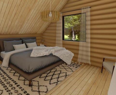 Новый деревянный дом в Фузине - фото 14