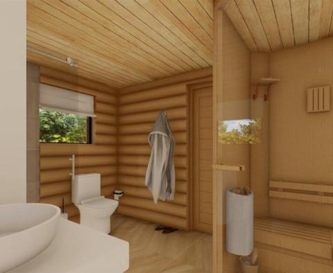 Новый деревянный дом в Фузине - фото 15