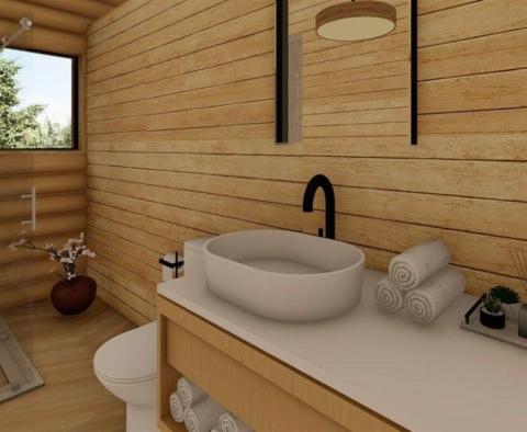 Новый деревянный дом в Фузине - фото 16