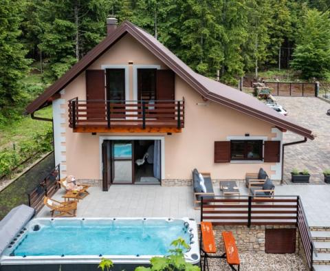 Une magnifique maison de vacances avec une entreprise de location bien établie à Mrkopalj 