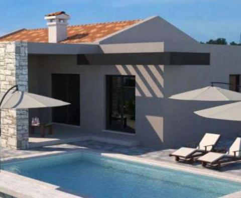 Modern one-story new villa with swimming pool, Svetvincenat area - pic 5