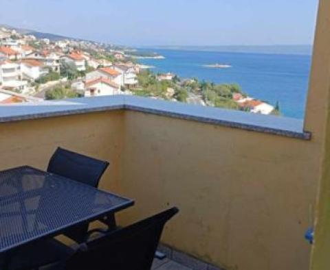 Cheap apartment in Povile, Novi Vinodolski, with sea views 