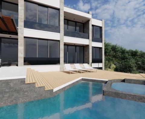 Wunderschöne neue Villa in erster Meereslinie an der Riviera von Omis in der Gegend von Stanici - foto 7