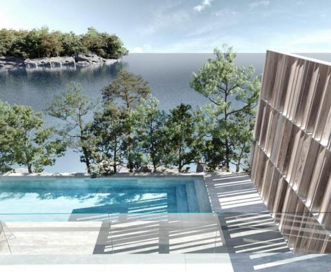 Wonderful 1st line villa under construction on Korcula, with private mooring - pic 13