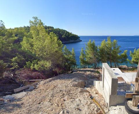 Wonderful 1st line villa under construction on Korcula, with private mooring - pic 5