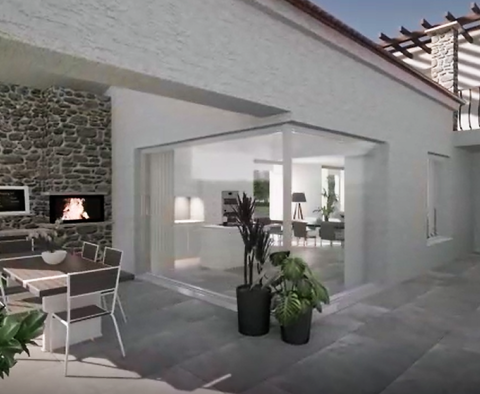 Moderne abgelegene Villa im Bau in der Gegend von Labin - foto 9
