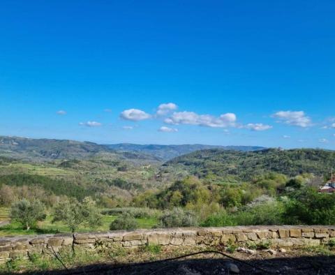 Fantastic estate in Buzet with 4 residential buildings and one business-residential building, open view of nature and the lake - pic 43