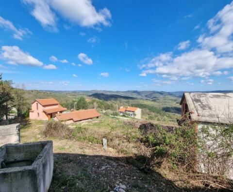 Fantastic estate in Buzet with 4 residential buildings and one business-residential building, open view of nature and the lake - pic 58