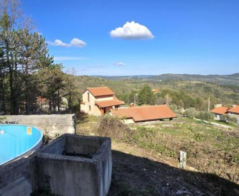 Fantastic estate in Buzet with 4 residential buildings and one business-residential building, open view of nature and the lake - pic 83