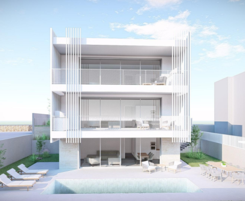 Nouveau complexe d'appartements avec vue mer dans la ville de Krk, à 200 mètres de la mer - pic 2