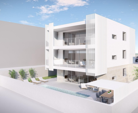 Nouveau complexe d'appartements avec vue mer dans la ville de Krk, à 200 mètres de la mer - pic 3