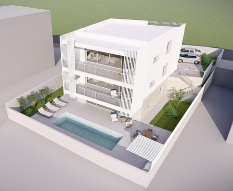 Új apartmankomplexum tengerre néző kilátással Krk városában, 200 méterre a tengertől - pic 7