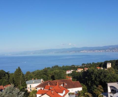 Land with sea view and project for 3 apartments in Opatija, Opric area - pic 2