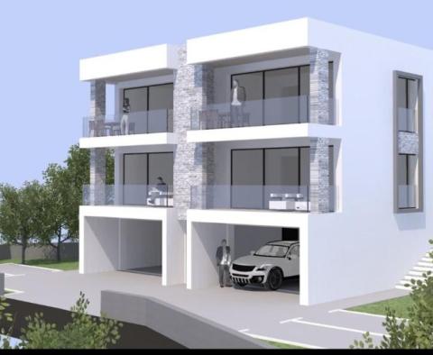 Land with sea view and project for 3 apartments in Opatija, Opric area - pic 4